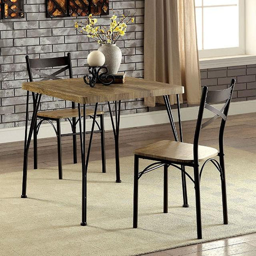 Banbury 3 PC. Dining Table Set - Dream Home Furniture & Mattress (Waite Park, MN)