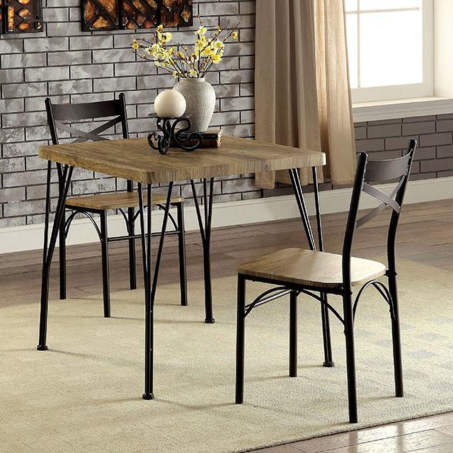 Banbury 3 PC. Dining Table Set - Dream Home Furniture & Mattress (Waite Park, MN)