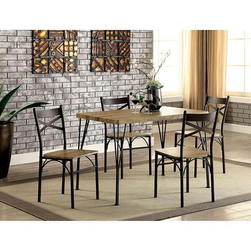 Banbury 5 PC. Dining Table Set - Dream Home Furniture & Mattress (Waite Park, MN)