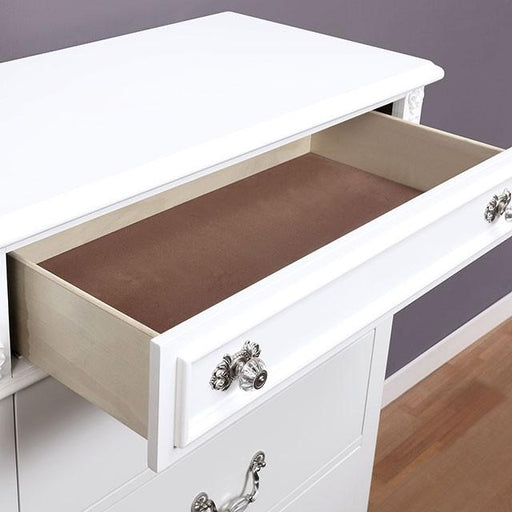BELVA Night Stand w/ USB Outlet - Dream Home Furniture & Mattress (Waite Park, MN)