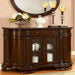 Bellagio Brown Cherry Server - Dream Home Furniture & Mattress (Waite Park, MN)