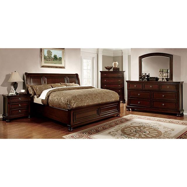 NORTHVILLE Dark Cherry Mirror - Dream Home Furniture & Mattress (Waite Park, MN)