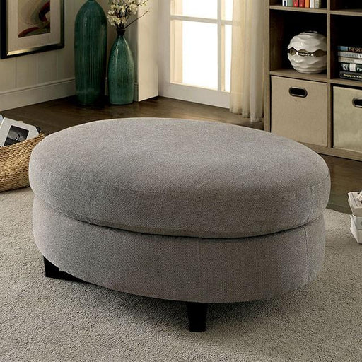 SARIN Warm Gray Ottoman - Dream Home Furniture & Mattress (Waite Park, MN)