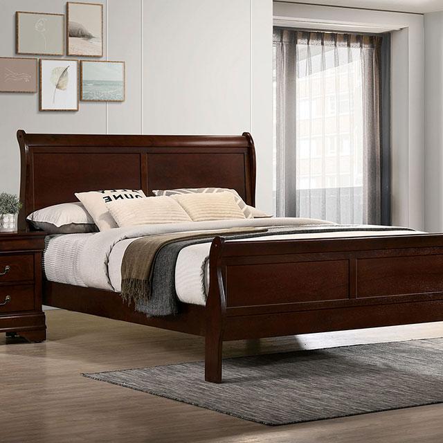 Louis Philippe Full, Twin, Full, & King Bed Black, Grey, Brown & White - Dream Home Furniture & Mattress (Waite Park, MN)