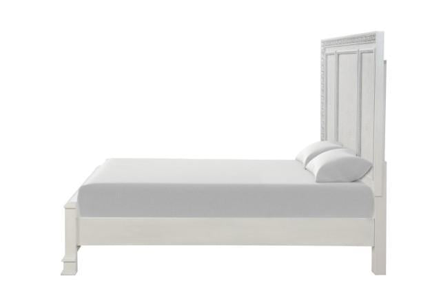 Stella Mia 4 Pc 5 Pc Queen Bedroom Set White - Dream Home Furniture & Mattress (Waite Park, MN)