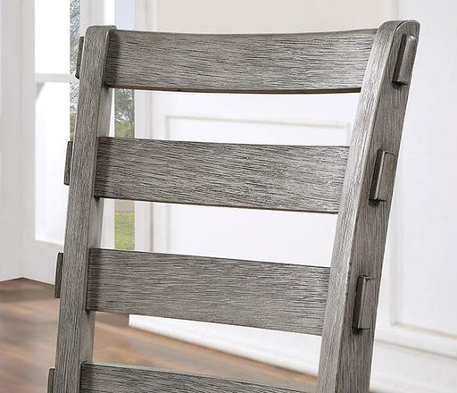 LAQUILA Side Chair (2/CTN), Gray - Dream Home Furniture & Mattress (Waite Park, MN)