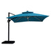 Sano 10 Ft Square Umbrella w/ Double Top w/ LED Light + 37" Large Base - Dream Home Furniture & Mattress (Waite Park, MN)