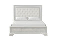 Stella Mia 4 Pc 5 Pc Queen Bedroom Set White - Dream Home Furniture & Mattress (Waite Park, MN)