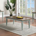 MONMOUTH 3 Pc. Table Set, Antq. Teal - Dream Home Furniture & Mattress (Waite Park, MN)