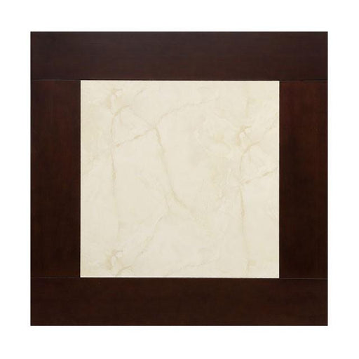BRENT II Dark Cherry/Ivory Counter Ht. Table w/ Insert - Dream Home Furniture & Mattress (Waite Park, MN)