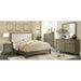ENRICO I Gray Cal.King Bed - Dream Home Furniture & Mattress (Waite Park, MN)