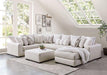 WARRENTON Sectional, Ivory - Dream Home Furniture & Mattress (Waite Park, MN)
