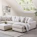 WARRENTON Sectional, Ivory - Dream Home Furniture & Mattress (Waite Park, MN)