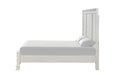 Stella Mia E.King & Queen Bed White & White - Dream Home Furniture & Mattress (Waite Park, MN)