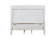 Stella Mia E.King & Queen Bed White & White - Dream Home Furniture & Mattress (Waite Park, MN)