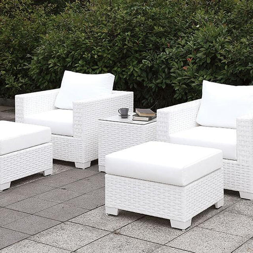 Somani 2 Chairs + 2 Ottomans + End Table - Dream Home Furniture & Mattress (Waite Park, MN)