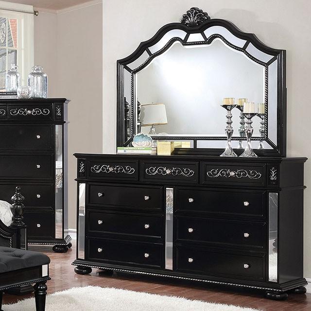 Azha Black Dresser - Dream Home Furniture & Mattress (Waite Park, MN)