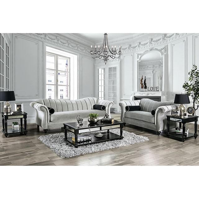 Marvin Pewter Sofa - Dream Home Furniture & Mattress (Waite Park, MN)