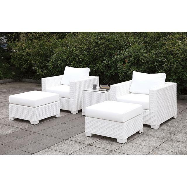Somani 2 Chairs + 2 Ottomans + End Table - Dream Home Furniture & Mattress (Waite Park, MN)