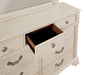 Pamphilos 4 & 5 Piece Queen Bedroom Set Gray & White - Dream Home Furniture & Mattress (Waite Park, MN)