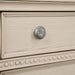 Pamphilos 4 & 5 Piece Queen Bedroom Set Gray & White - Dream Home Furniture & Mattress (Waite Park, MN)