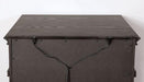 Pamphilos 4 & 5 Piece Queen Bedroom Set Gray & White - Dream Home Furniture & Mattress (Waite Park, MN)