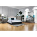 SINEAD Gun Metal/Beige Full Bed - Dream Home Furniture & Mattress (Waite Park, MN)