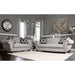 VIVIANA Gray/Black Love Seat, Gray - Dream Home Furniture & Mattress (Waite Park, MN)
