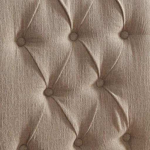 Mashall Beige/Antique Black Side Chair, Ivory (2/CTN) - Dream Home Furniture & Mattress (Waite Park, MN)