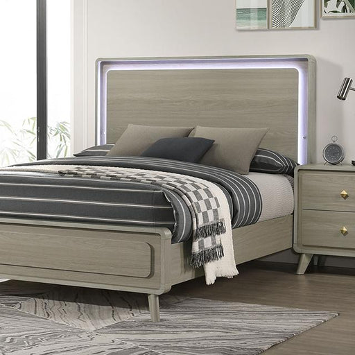 Rainier Queen Bedroom Set Gray - Dream Home Furniture & Mattress (Waite Park, MN)