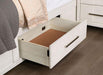 KARLA Cal.King Bed, White - Dream Home Furniture & Mattress (Waite Park, MN)
