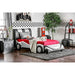 SUPER RACER Silver/Black Full & Twin Bed - Dream Home Furniture & Mattress (Waite Park, MN)