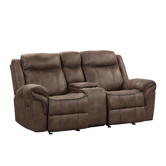 Agata Glider Recliner Loveseat - Dream Home Furniture & Mattress (Waite Park, MN)