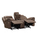 Agata Glider Recliner Loveseat - Dream Home Furniture & Mattress (Waite Park, MN)