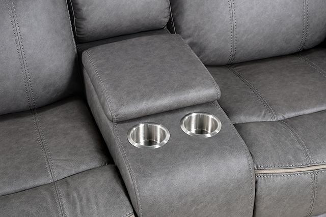 Agata Glider Recliner Loveseat - Dream Home Furniture & Mattress (Waite Park, MN)