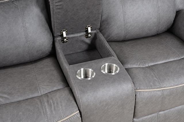 Agata Glider Recliner Loveseat - Dream Home Furniture & Mattress (Waite Park, MN)