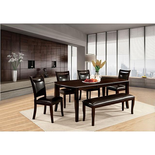 Woodside Dining Table Set with Bench - Dream Home Furniture & Mattress (Waite Park, MN)