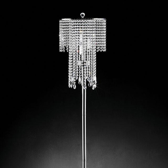 Alrai Clear 63"H Floor Lamp - Dream Home Furniture & Mattress (Waite Park, MN)