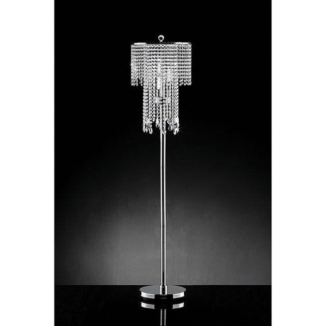 Alrai Clear 63"H Floor Lamp - Dream Home Furniture & Mattress (Waite Park, MN)