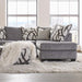 AMERSHAM Sectional, Gray - Dream Home Furniture & Mattress (Waite Park, MN)