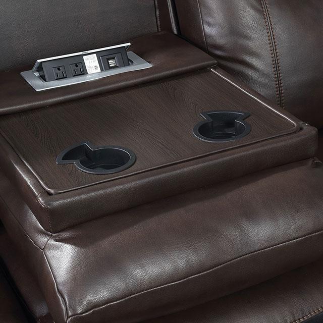 CHENAI Glider Loveseat - Dream Home Furniture & Mattress (Waite Park, MN)