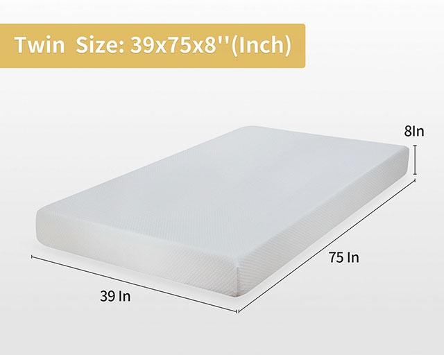 Artemisia 8"Foam Mattress - Dream Home Furniture & Mattress (Waite Park, MN)