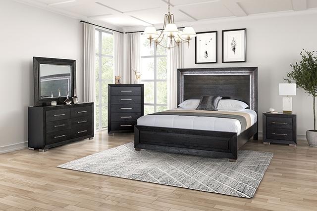 Ashbourne E.King, Queen, & Cal.King Bed - Dream Home Furniture & Mattress (Waite Park, MN)