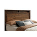 ELKTON Oak Cal.King Bed - Dream Home Furniture & Mattress (Waite Park, MN)