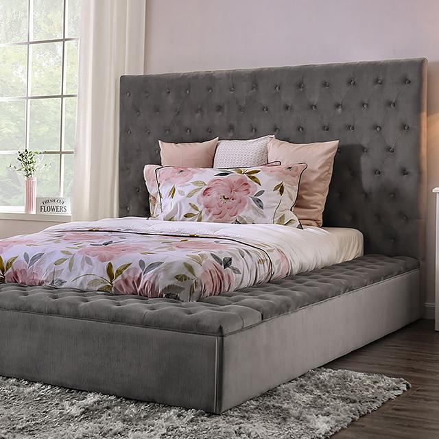 GOLATI Queen Bed, Gray - Dream Home Furniture & Mattress (Waite Park, MN)