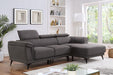 NAPANEE Sectional, Dark Gray - Dream Home Furniture & Mattress (Waite Park, MN)