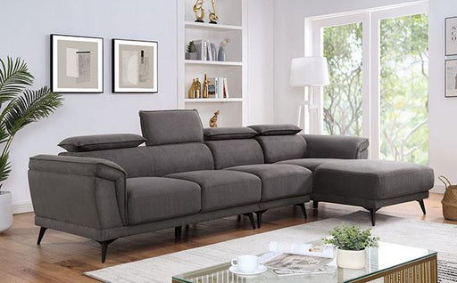 NAPANEE Sectional, Dark Gray - Dream Home Furniture & Mattress (Waite Park, MN)
