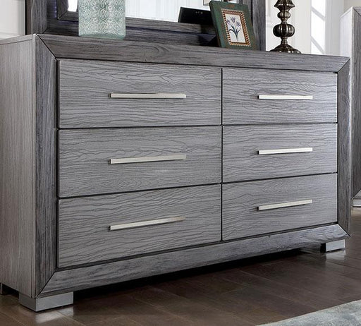 RAIDEN Dresser, Gray - Dream Home Furniture & Mattress (Waite Park, MN)