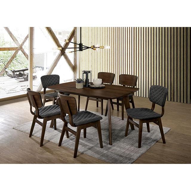 Shayna Black/Light Oak Side Chair (2/ctn) - Dream Home Furniture & Mattress (Waite Park, MN)