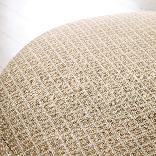 STEPHNEY Ottoman, Gray/Gold - Dream Home Furniture & Mattress (Waite Park, MN)